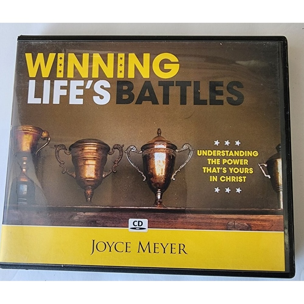 Joyce Meyer Winning Life's Battles 4 CD set‎  Christian teaching